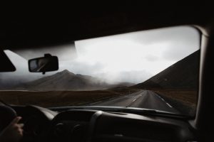 IJsland vanuit de auto